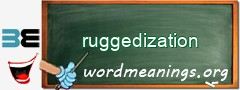 WordMeaning blackboard for ruggedization